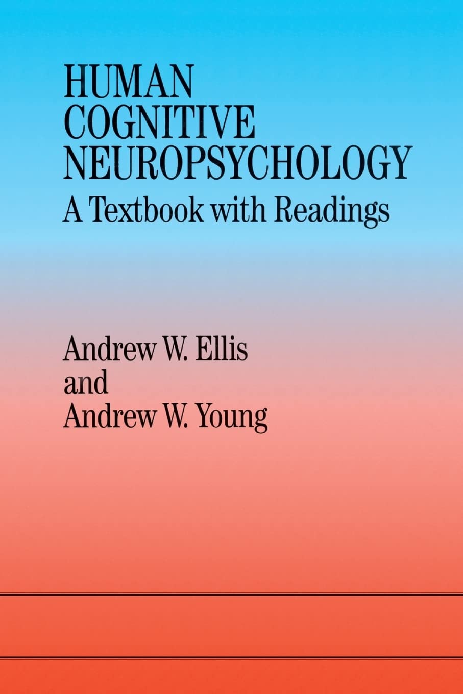 Product Image: Human Cognitive Neuropsychology
