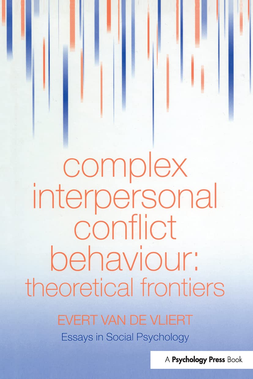 Complex Interpersonal Conflict Behaviour Social Sciences