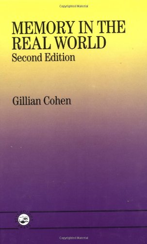 Memory in the Real World Psychology Books