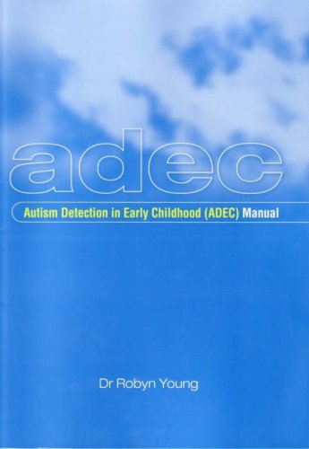 Autism Detection in Early Childhood-ADEC Manual Medicine