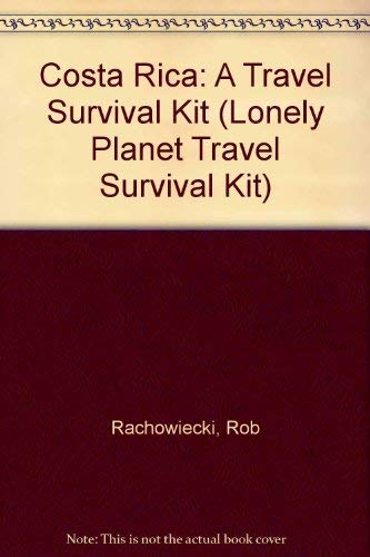 Costa Rica: A Travel Survival Kit (Lonely Planet Travel Survival Kit) Leisure, Home & Garden