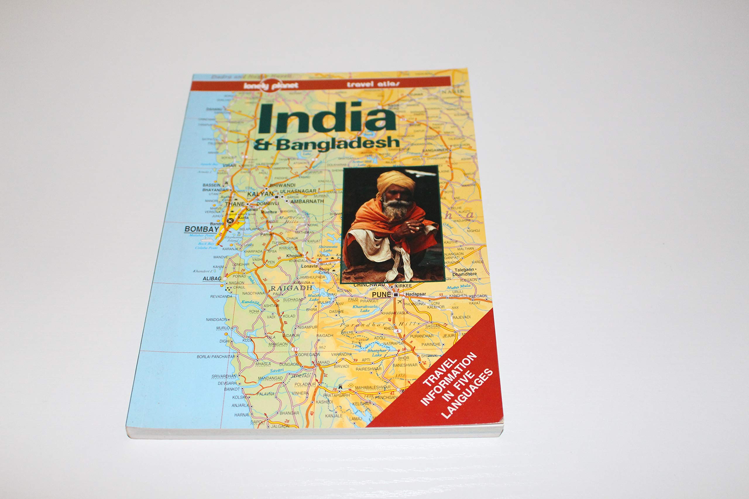 India and Bangladesh: Travel Atlas (Lonely Planet Travel Atlas) Leisure, Home & Garden