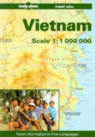 Vietnam travel atlas: Map legend and travel information in English, French, German, Spanish, Japanese. Scale 1 : 1.000.000 (Lonely Planet Travel Atlas) Maps & Plans