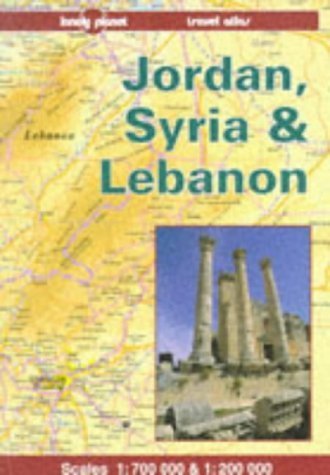 Lonely Planet Jordan Syria and Lebanon (Lonely Planet Travel Atlas) Maps & Plans