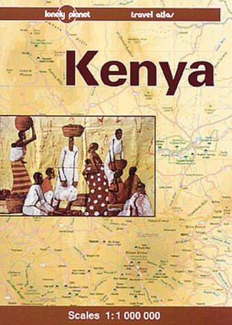 Kenya travel atlas: Map legend and travel information in English, French, German, Spanish, Japanese. Scale 1 : 1.000.000 (Lonely Planet Travel Atlas) Leisure, Home & Garden