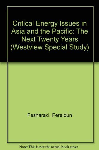 Critical Energy Issues In Asia And The Pacific: The Next Twenty Years Natural Sciences