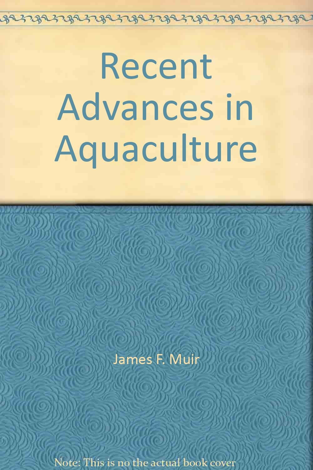 Product Image: Recent Advances In Aquaculture