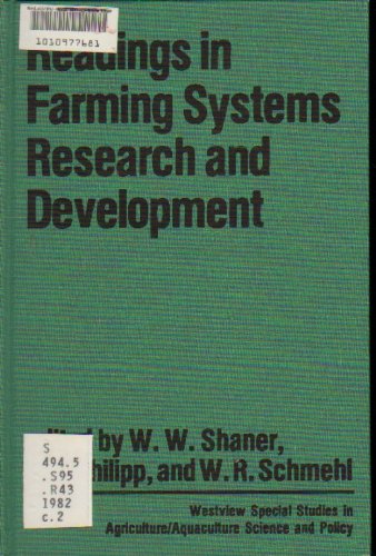 Readings In Farming Systems Research And Development Social Sciences