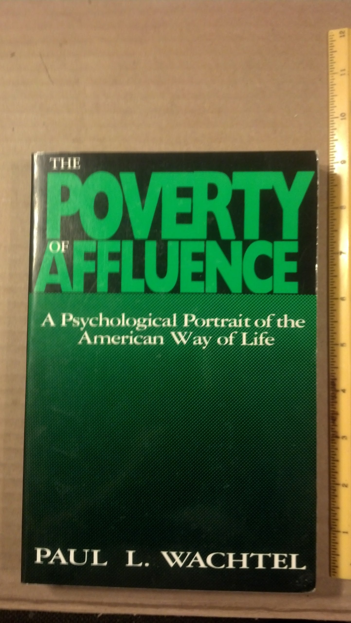 The Poverty of Affluence: A Psychological Portrait of the American Way of Life Business, Finance & Career