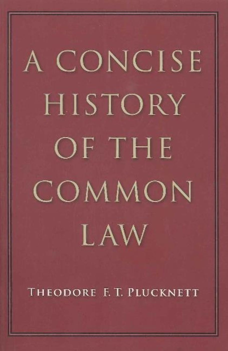 A Concise History of the Common Law book