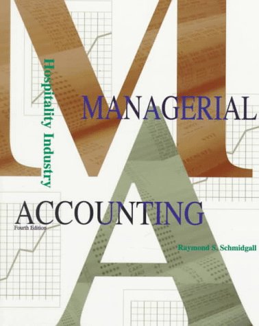 Hospitality Industry Managerial Accounting book