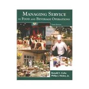 Managing Service in Food And Beverage Operations Business, Finance & Career