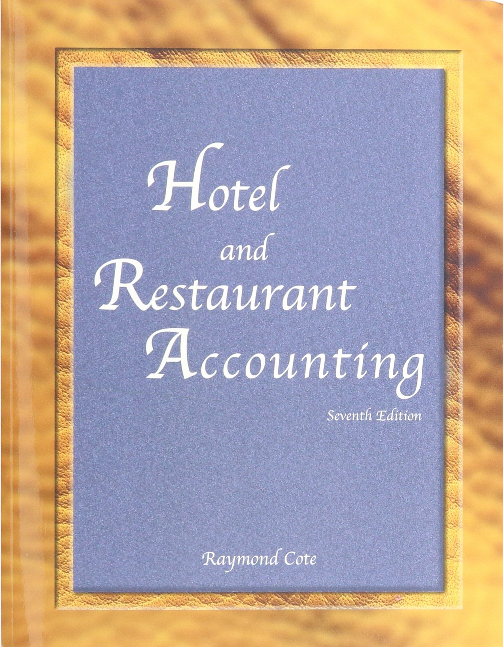 Hotel and Restaurant Accounting Business, Finance & Career