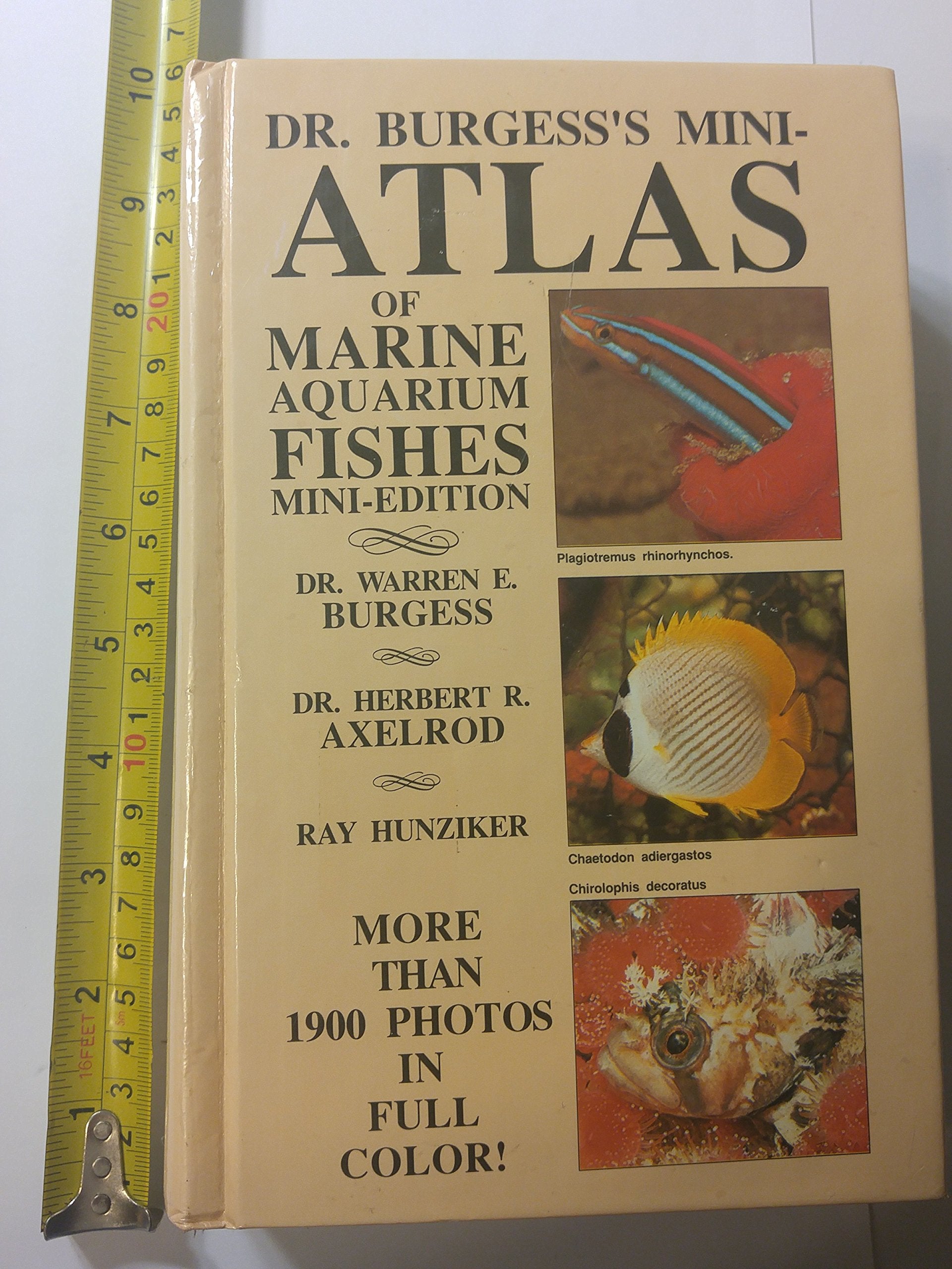 Dr. Burgess's Atlas of Marine Aquarium Fishes Geology & Geography