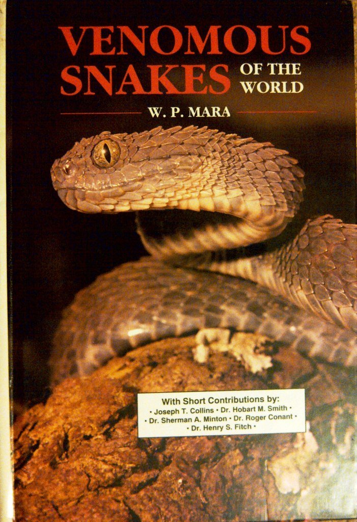 Venomous Snakes of the World book