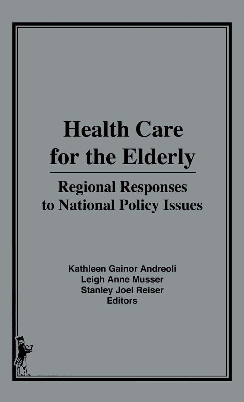 Health Care for the Elderly Medicine