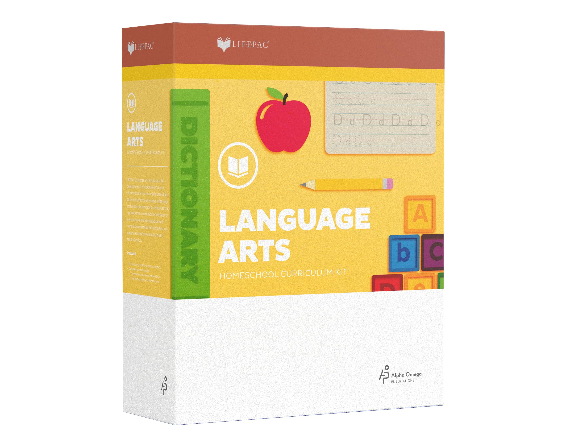 Language Arts: Home School Curriculum Kit : Grade K : Books 1&2 and Teachers Guide (Lifepac) Education & Training