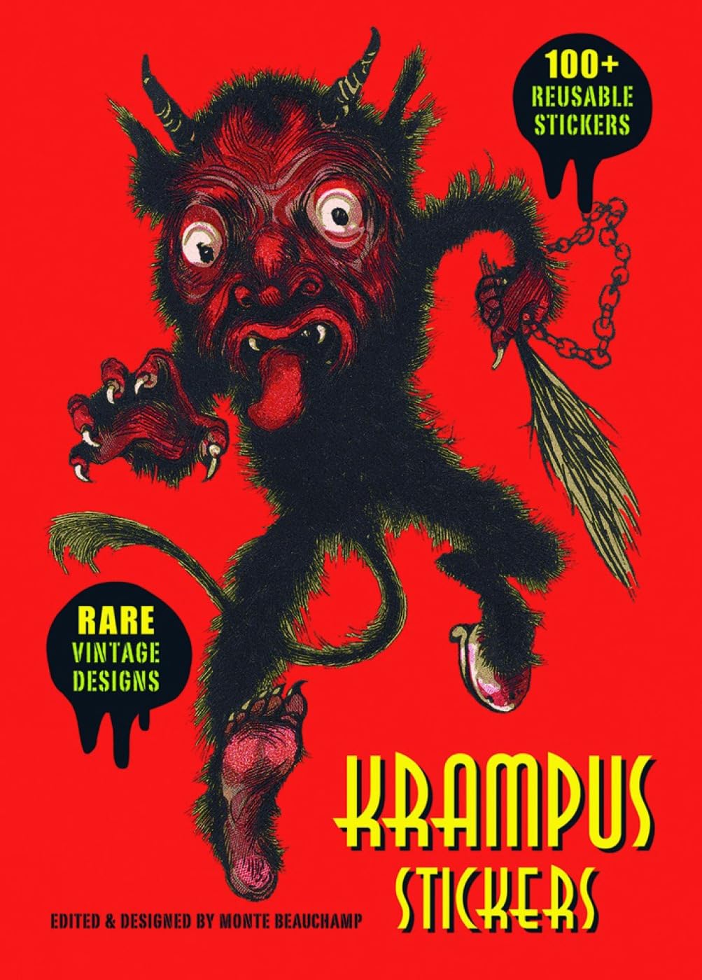 Krampus Sticker Collection: Rare Vintage Designs book