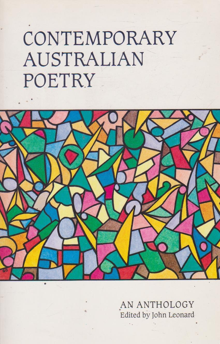 Contemporary Australian Poetry: An Anthology Poetry