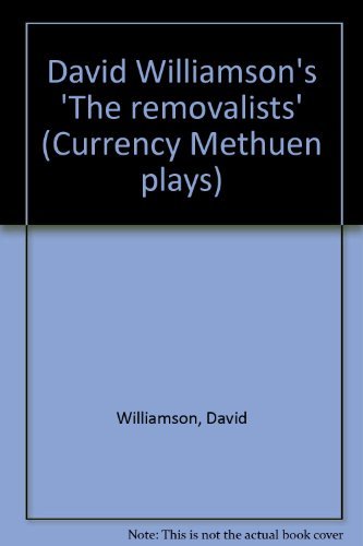 David Williamson's 'The removalists' (Currency Methuen plays) Books
