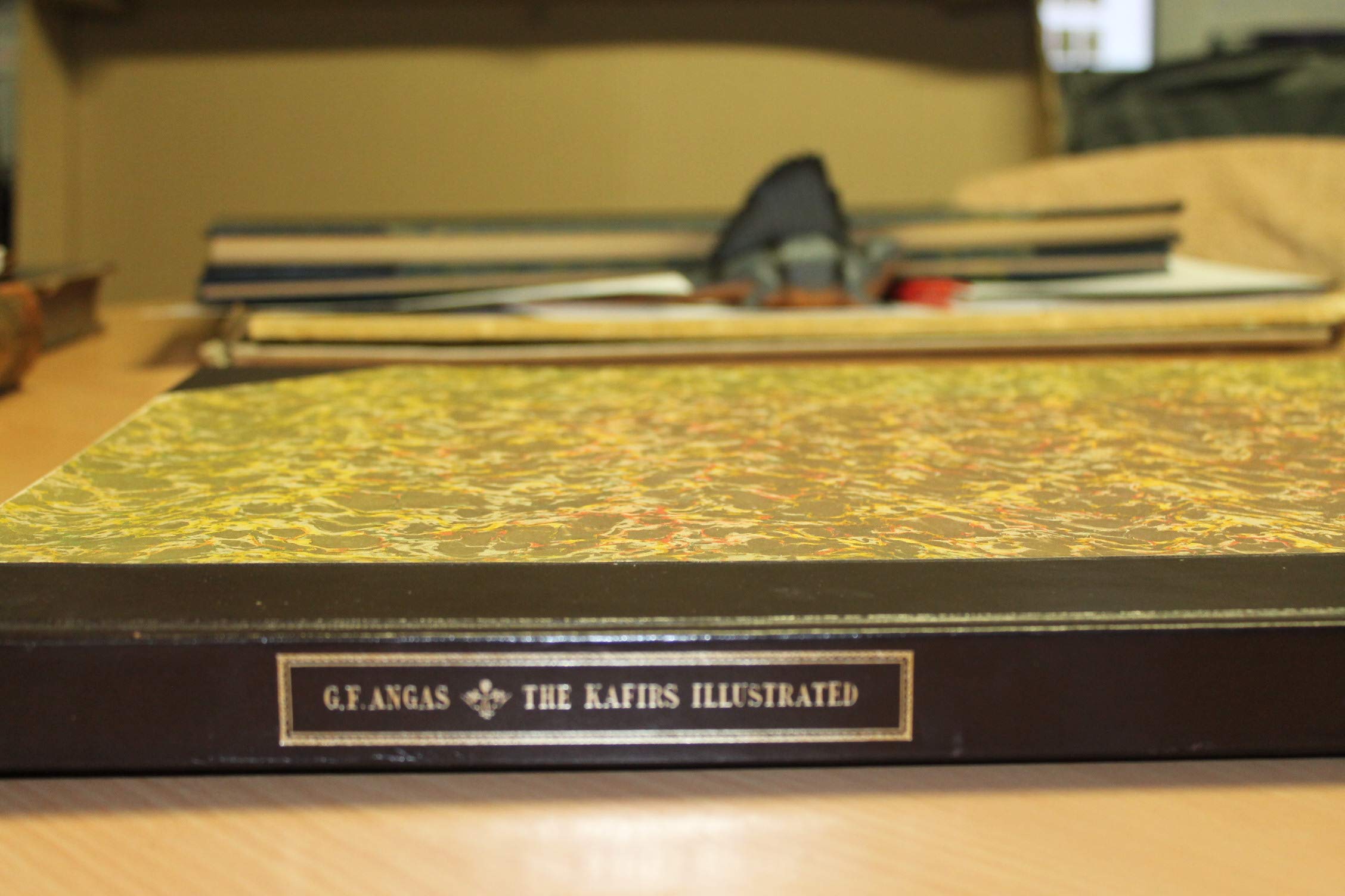 The Kafirs illustrated: A facsimile reprint of the original 1849 edition of hand-coloured lithographs Angas, George French Books