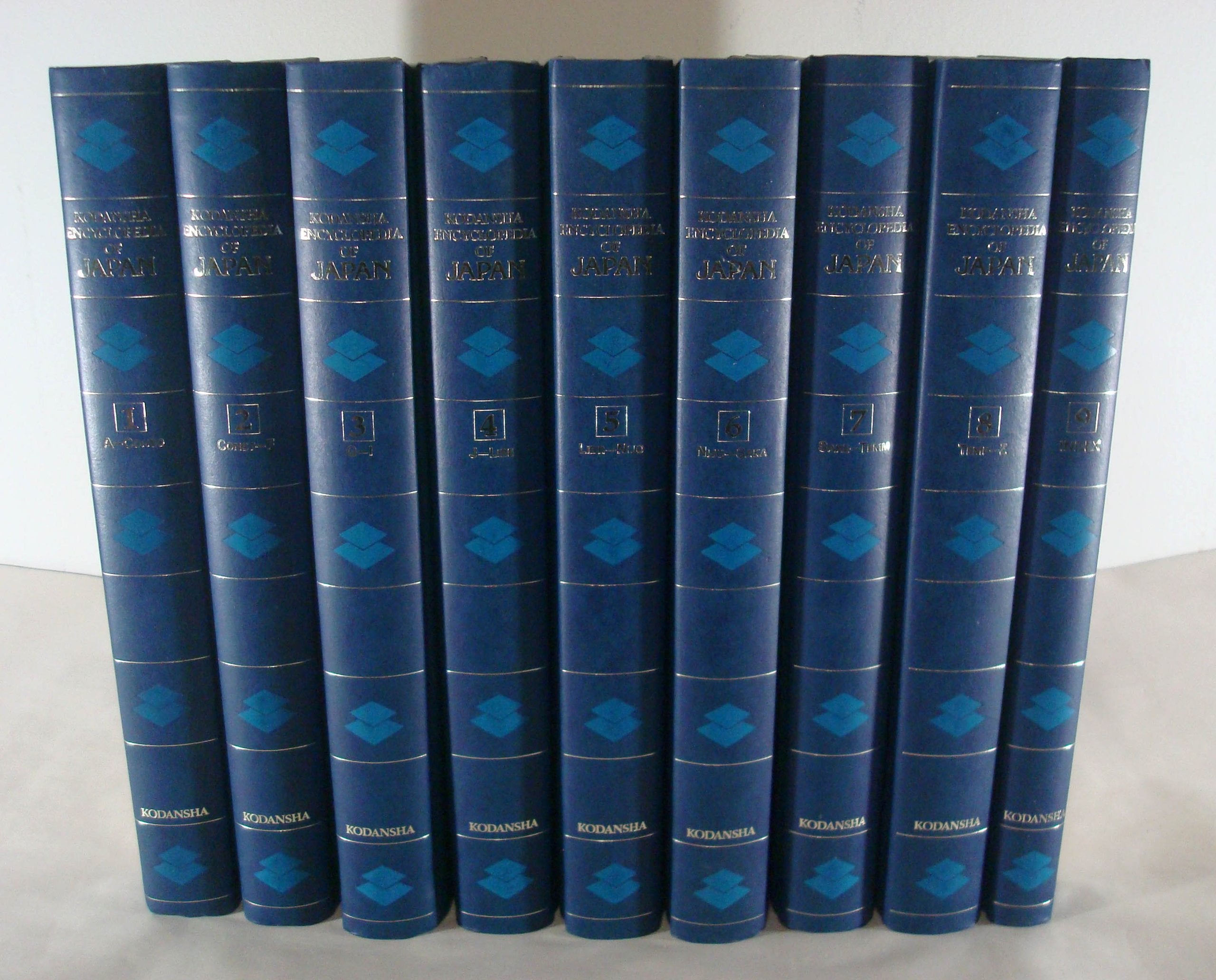 Kodansha Encyclopedia of Japan Reference Books
