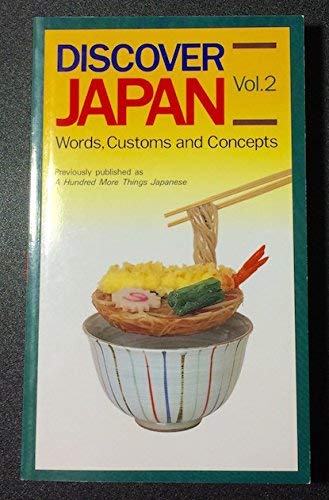 Discover Japan: Words, Customs, and Concepts: v. 2 book