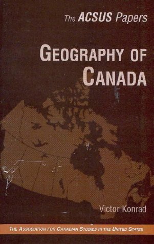 Geography of Canada (Acsus Papers) Social Sciences
