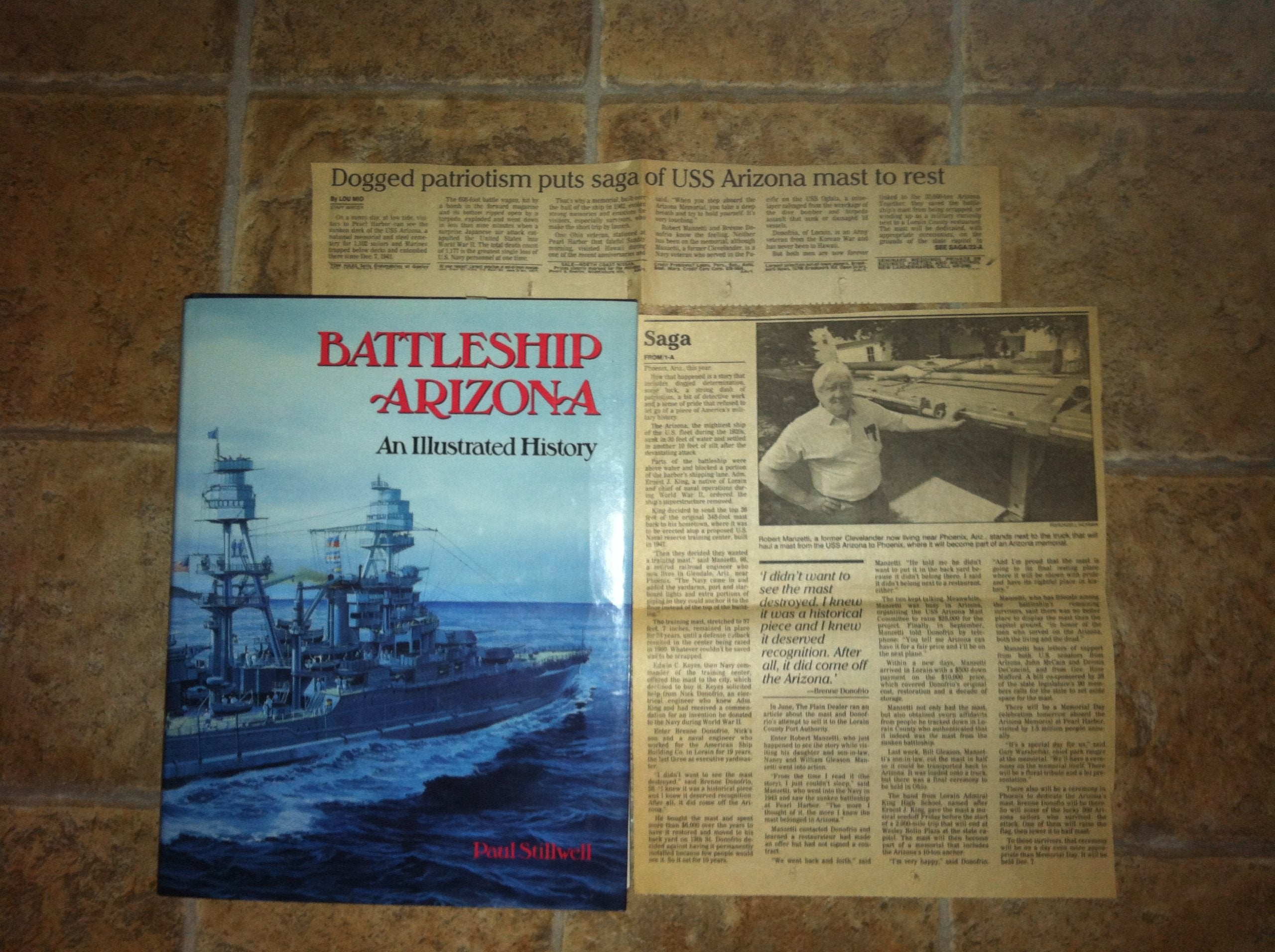 Battleship "Arizona": An Illustrated History book