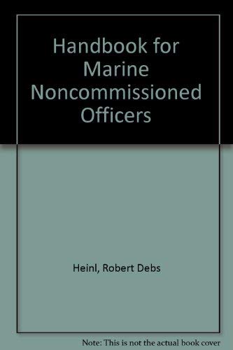 Handbook for Marine Noncommissioned Officers Books