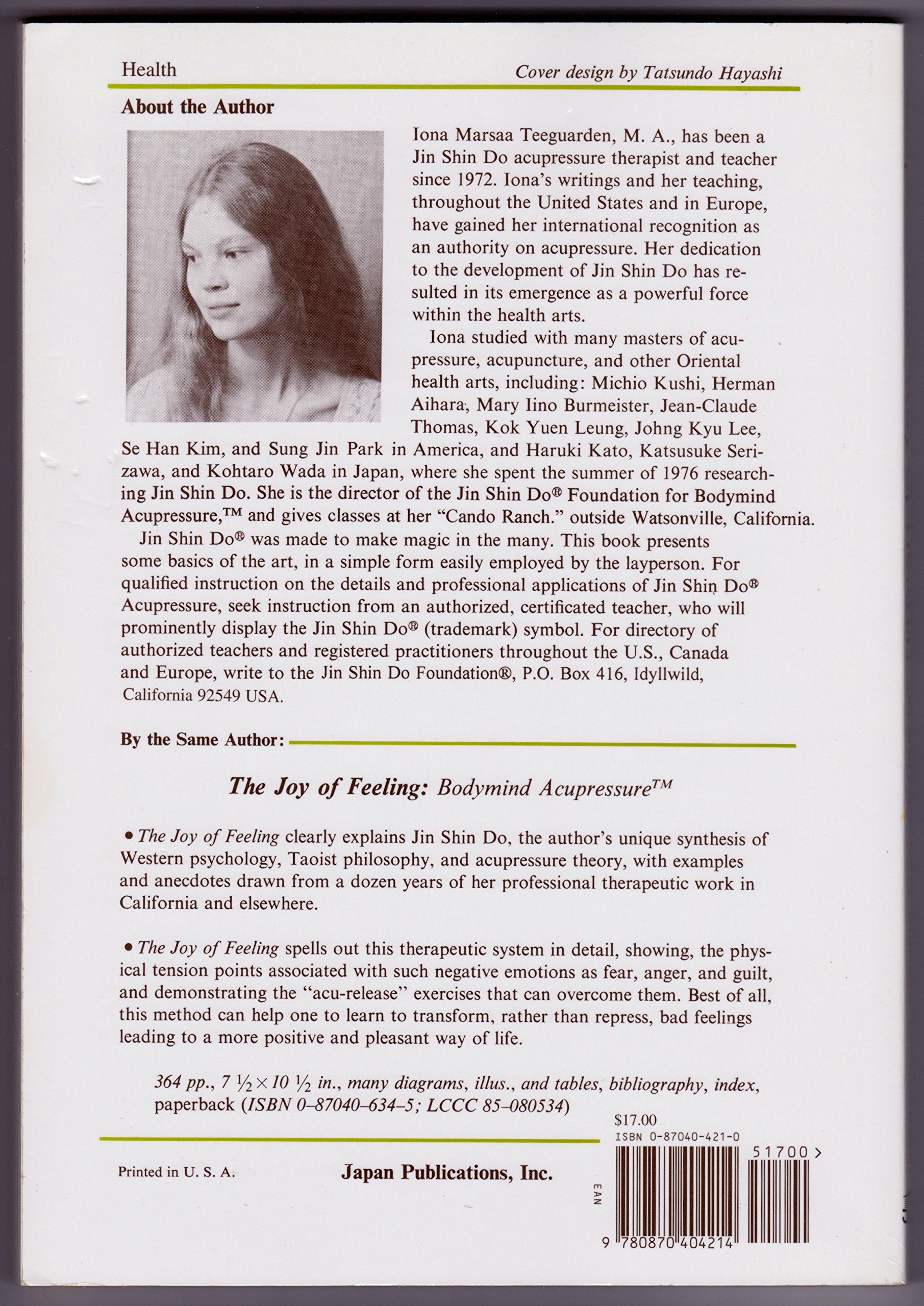 Acupressure Way of Health: Jin Shin Do: Jin Sho Do Health, Nutrition & Fitness