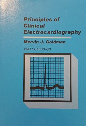 Principles of Clinical Electrocardiography Medicine