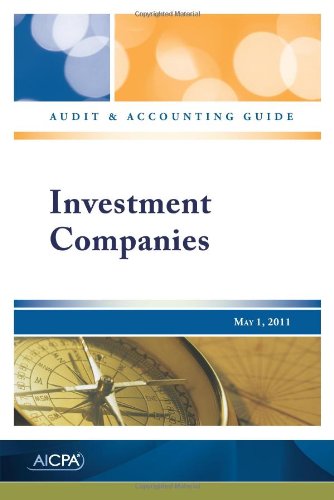 Investment Companies - AICPA Audit and Accounting Guide book