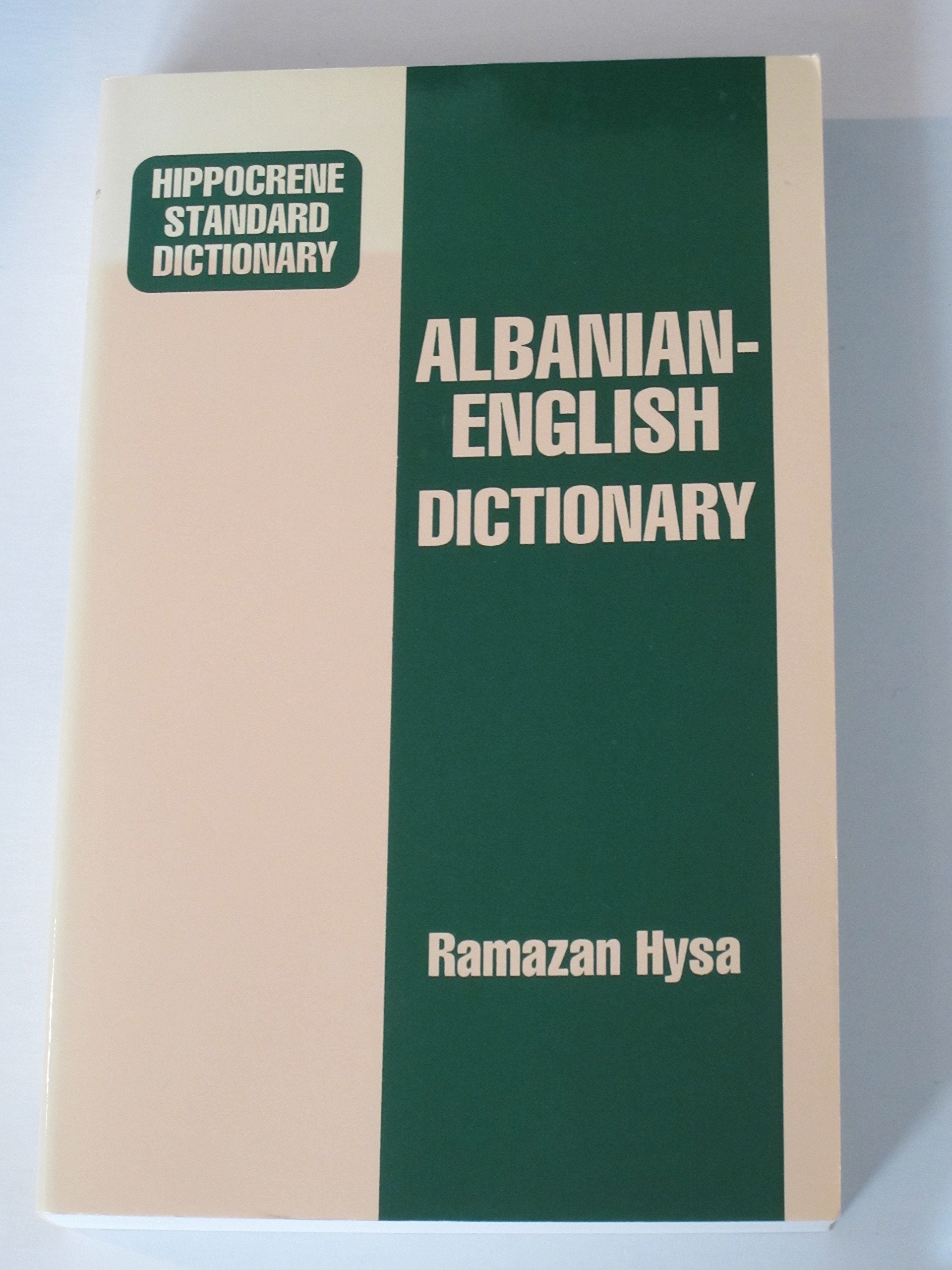 Albanian-English Dictionary book
