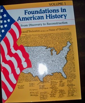 Foundations in American History: From Discovery to Reconstruction (001) Young adult books