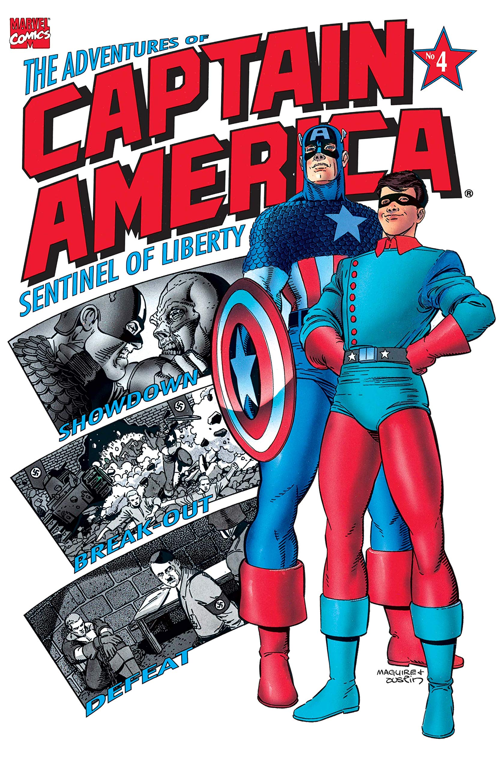 The Adventures of Captain America, Sentinel of Liberty, Book 4 of 4 (Book 4) by Fabian Nicieza (1992-01-02) Books