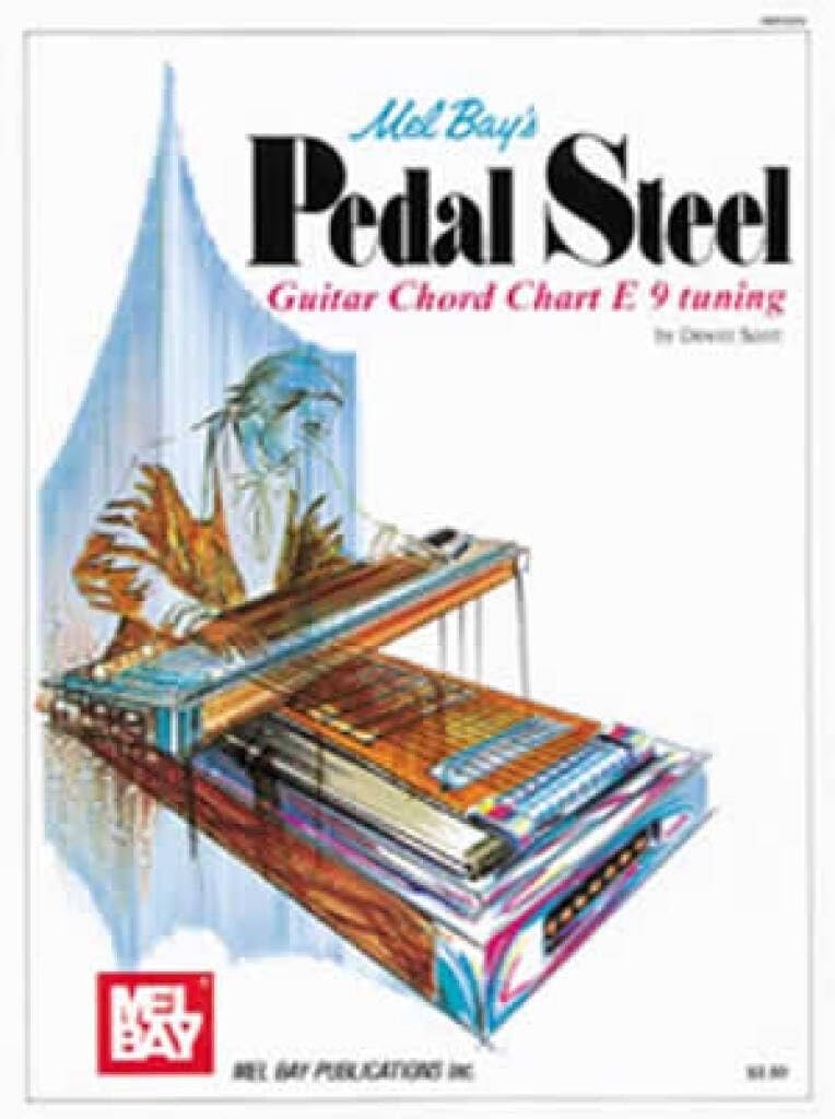 Product Image: Mel Bay's Pedal Steel Guitar Chord Chart E 9 Tuning