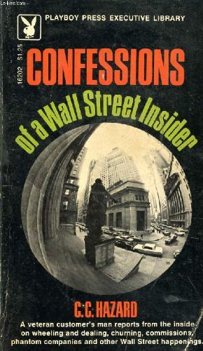 Confessions of a Wall Street Insider Books