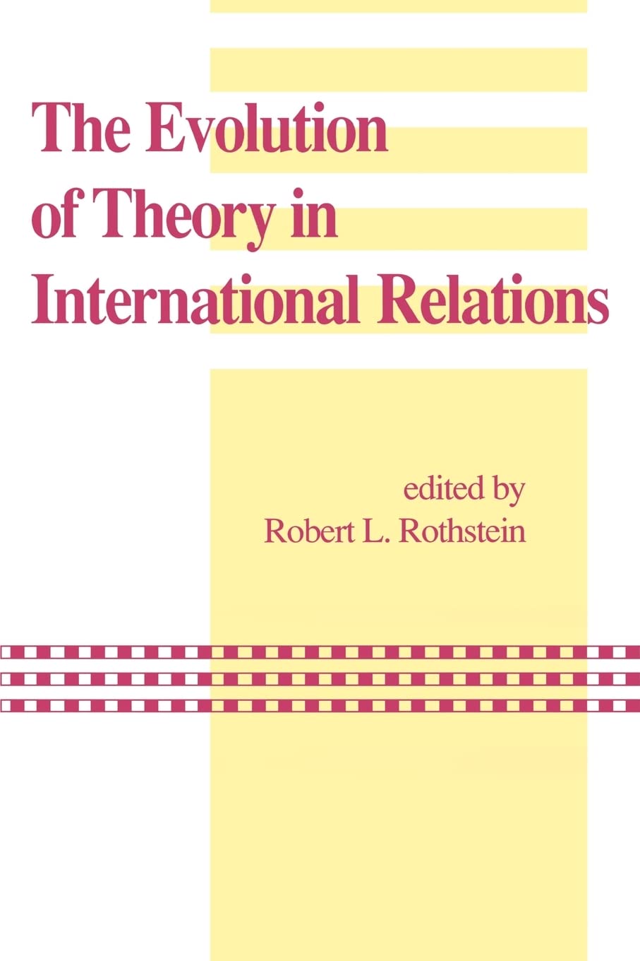 Product Image: The Evolution of Theory in International Relations
