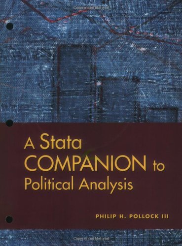 A Stata Companion to Political Analysis book