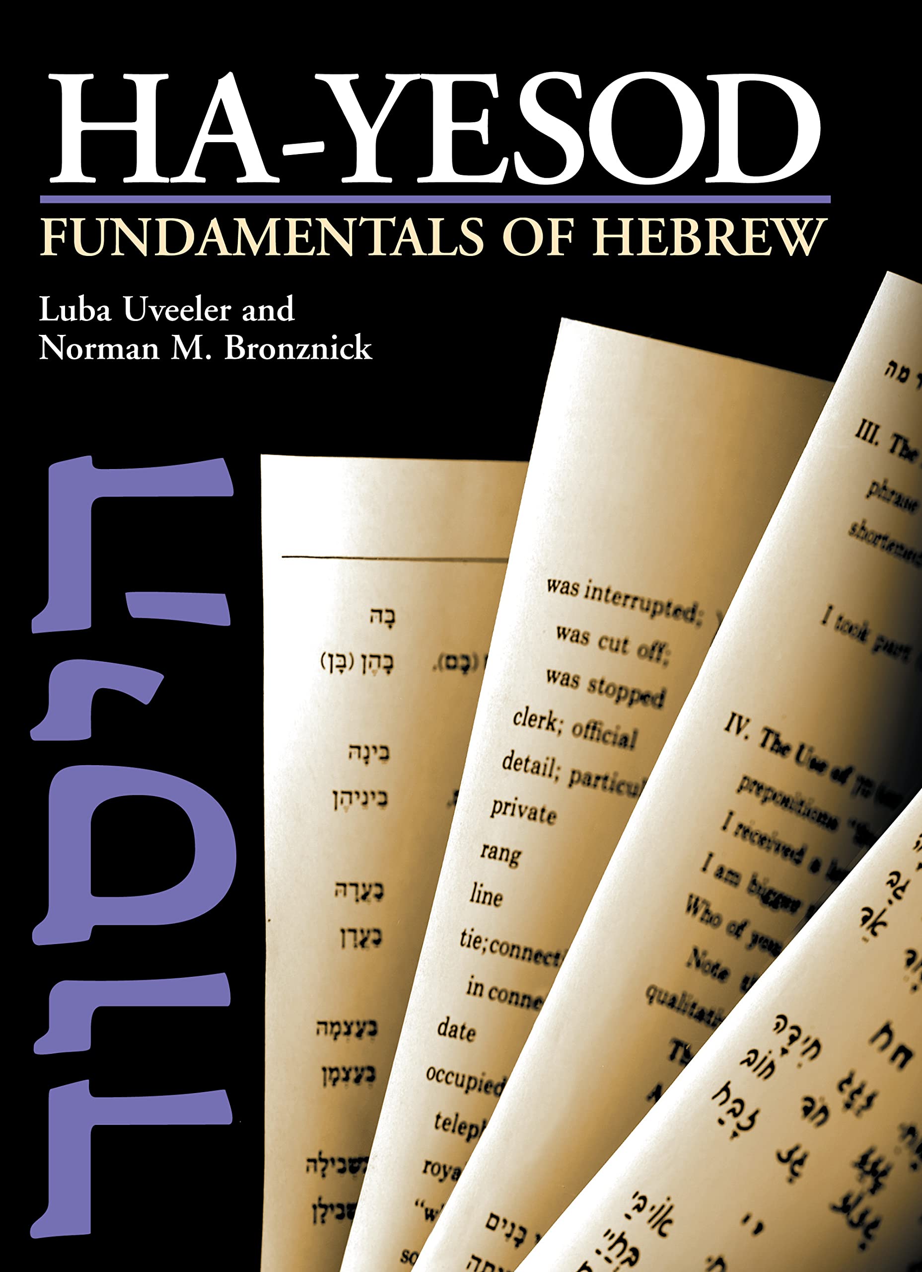 Hayesod: Fundamentals of Hebrew book