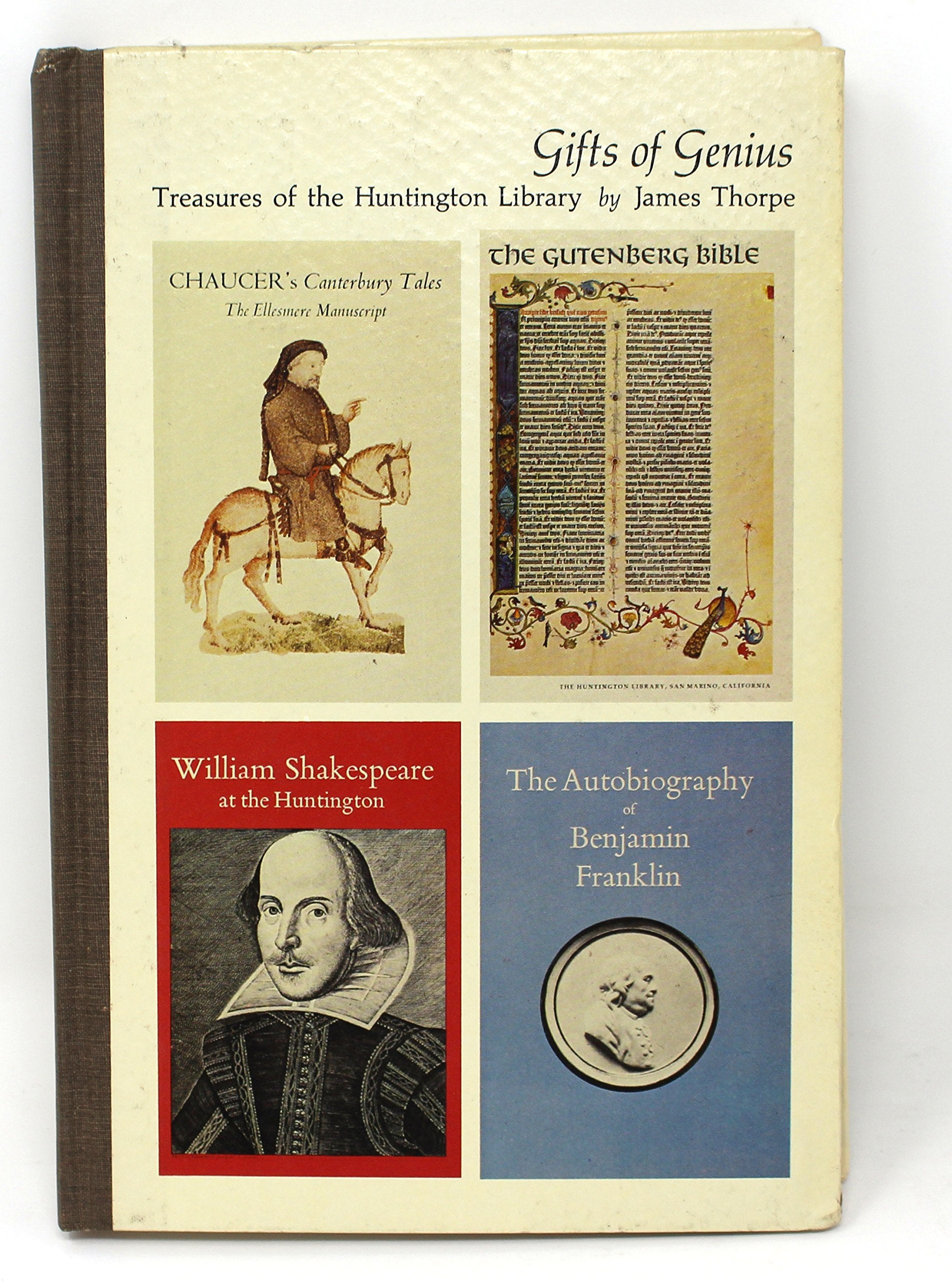 Gifts of Genius: Treasures of the Huntington Library Social Sciences