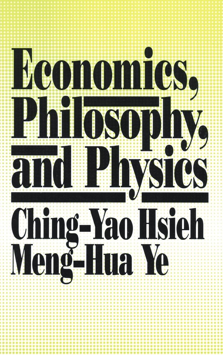 Product Image: Economics, Philosophy and Physics