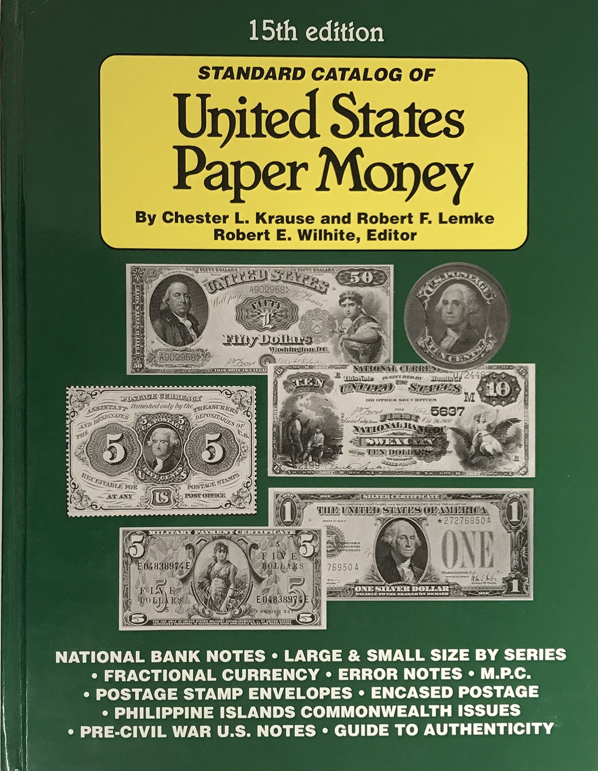 Standard Catalog of United States Paper Money Film, Art & Culture