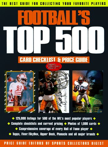 Football's Top 500 Card Checklist & Price Guide Film, Art & Culture