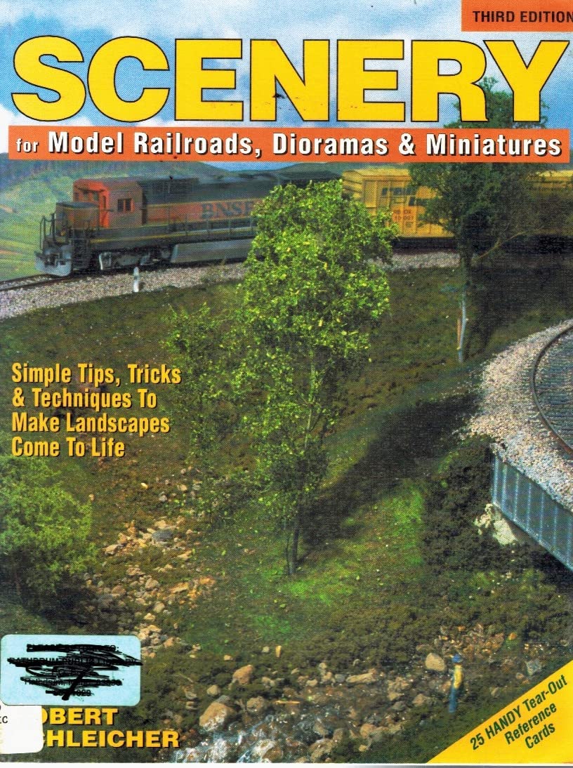 Scenery for Model Railroads, Dioramas & Miniatures: With 25 Handy Tear-Out Reference Cards book