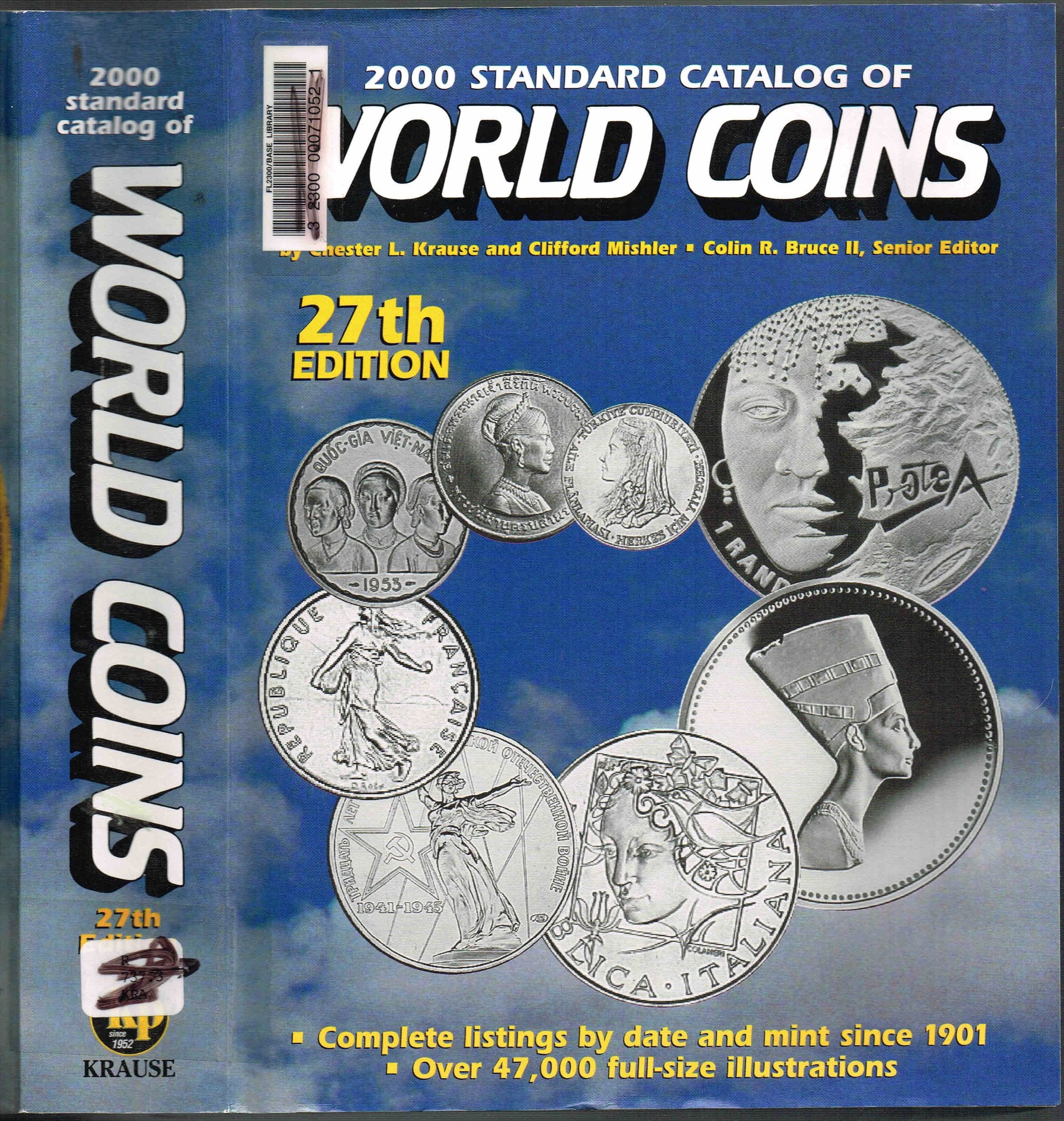 2000 Standard Catalog of World Coins Hobbies & Crafts
