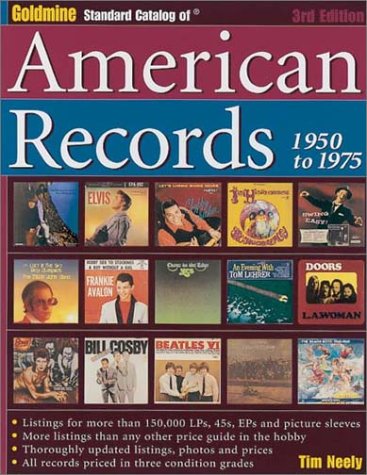 Goldmine Standard Catalog of American records 1950-1975 Arts & Music