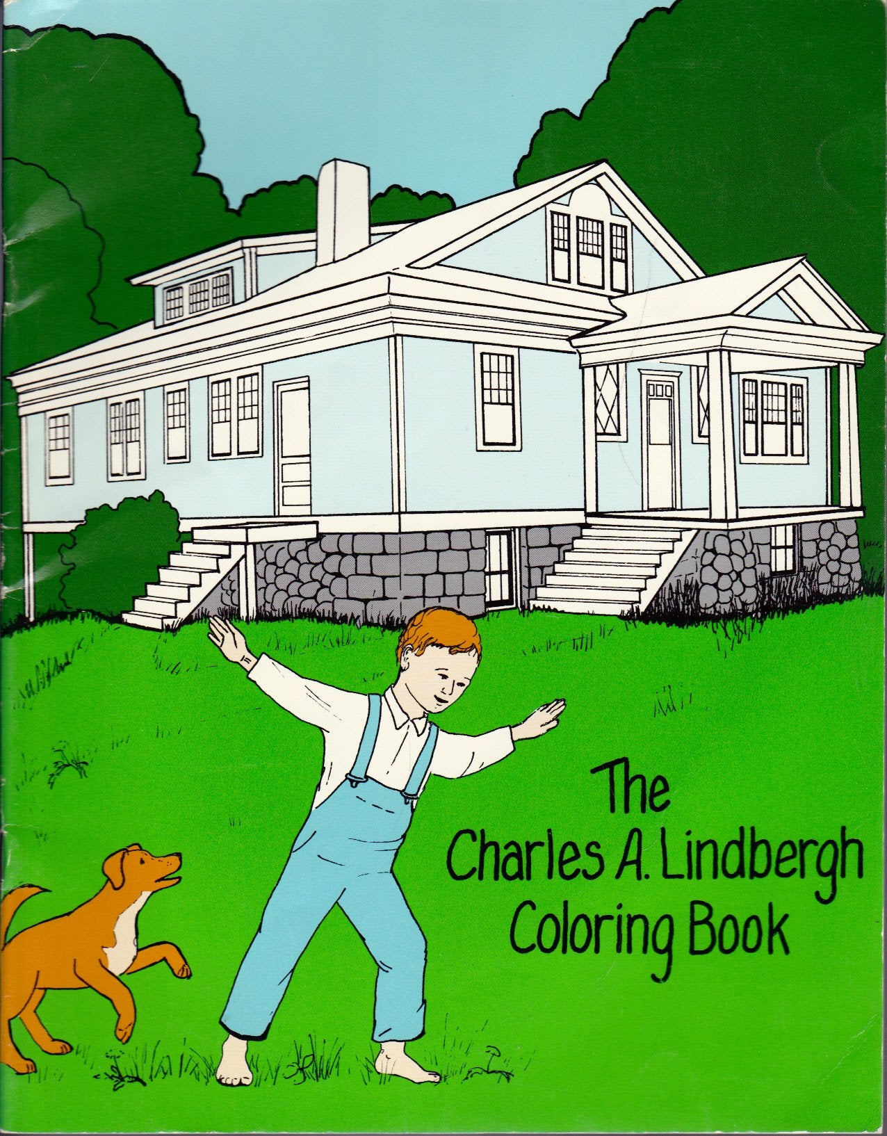 The Charles a Lindbergh Coloring Book Non-fiction