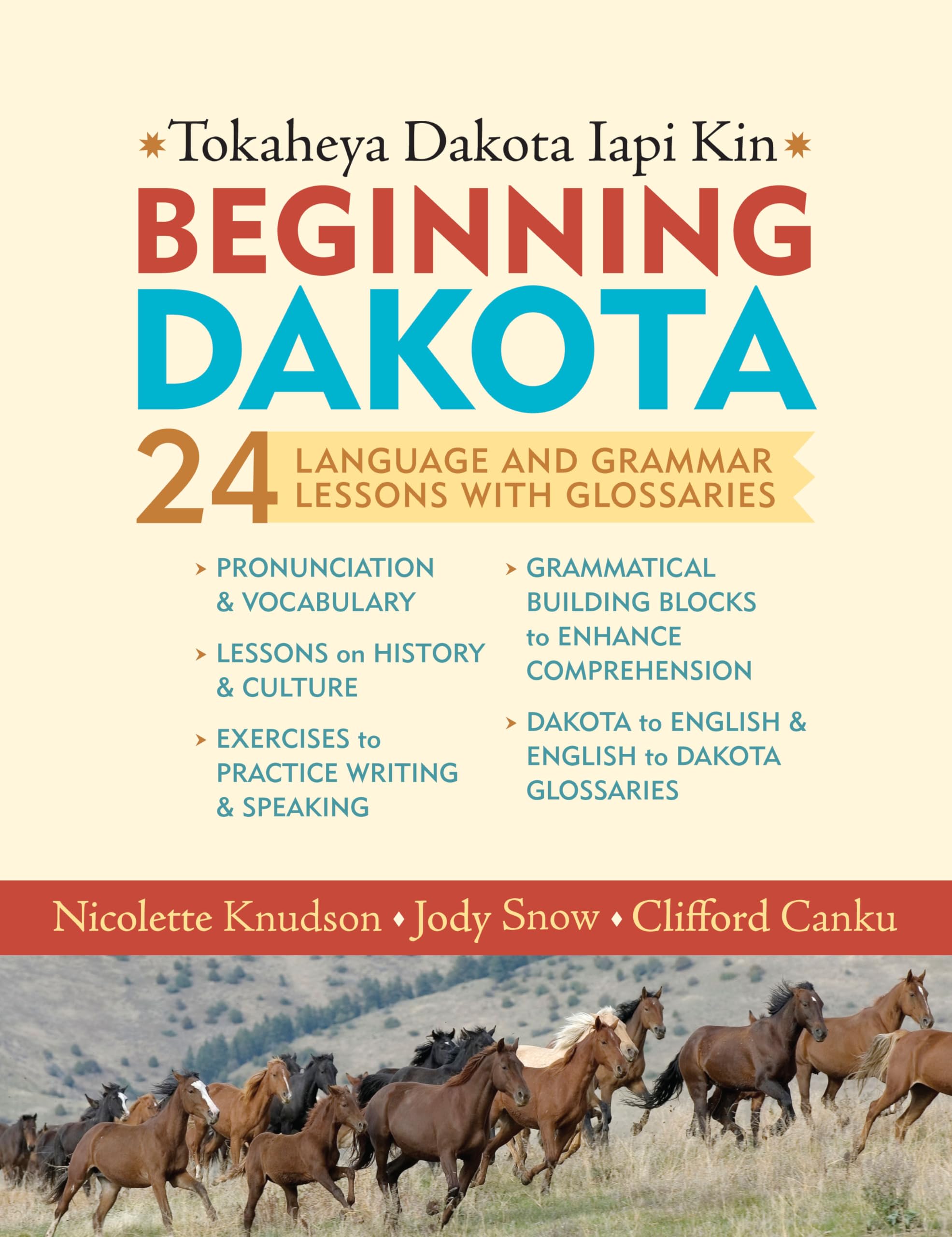 Beginning Dakota/Tokaheya Dakota Iapi Kin Social Sciences